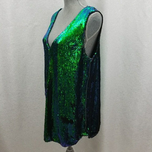 Free People Intimately Sequin Slip Dress NWOT - Picture 5 of 8